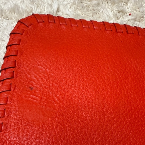 Tory Burch Vibrant Red Marion Flap Shoulder Bag - Picture 9 of 16